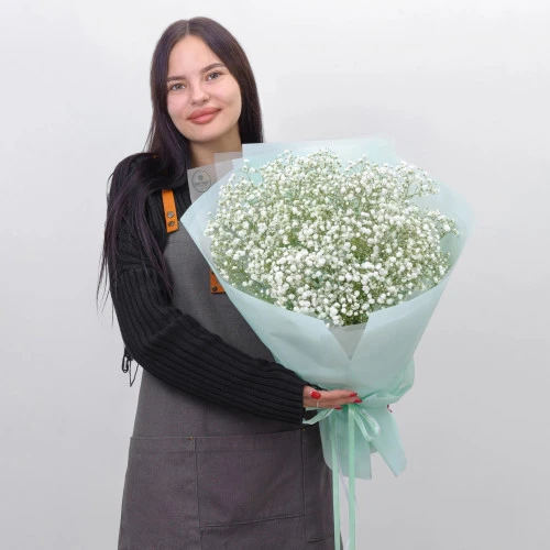 Букет "Белая гипсофила" 0864 фото 3